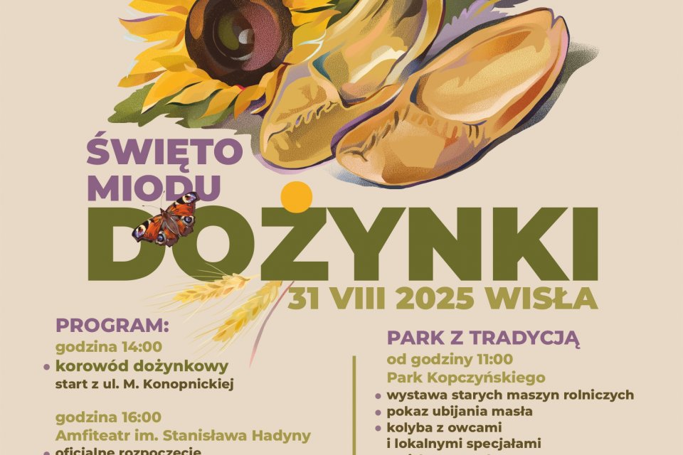 plakat dotyczący Dożynek