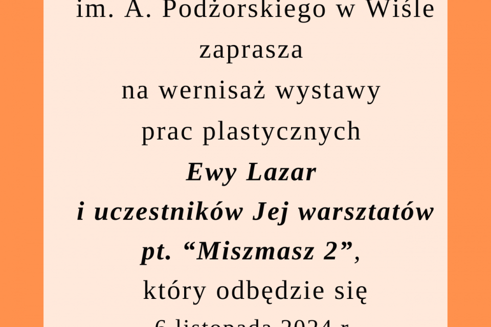 Wystawa prac plastycznych