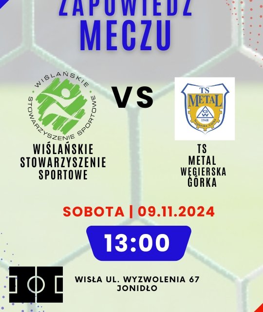 WSS Wisła vs TS Metal Węgierska Górka