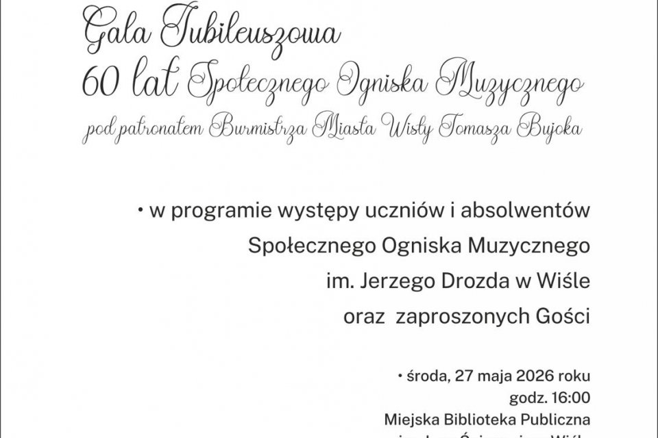 Gala Jubileuszowa SOM