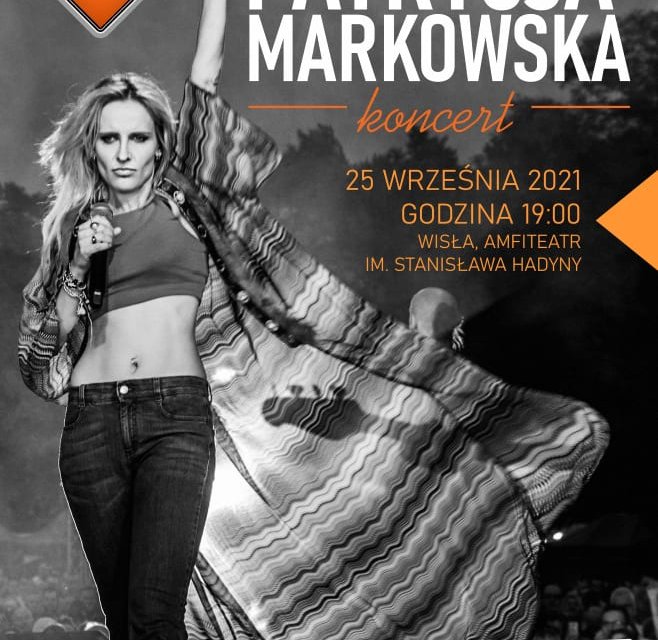 Plakat wydarzenia - koncert Patrycji Markowskiej
