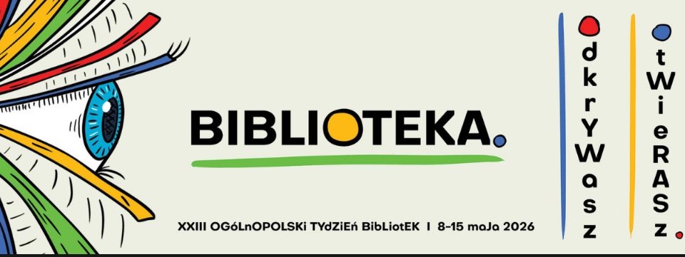 Baner Tygodnia Bibliotek 2026
