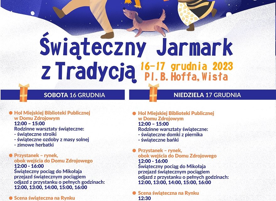 Jarmark z Tradycją - plakat z programem