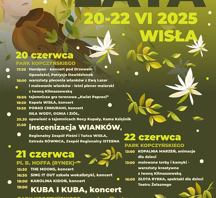 plakat POWITANIE LATA