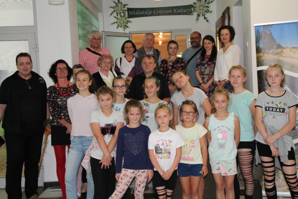 Uczestnicy wernisażu