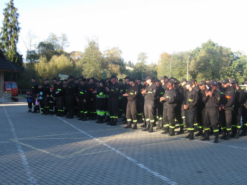 Zbiórka po ukończeniu zmagań