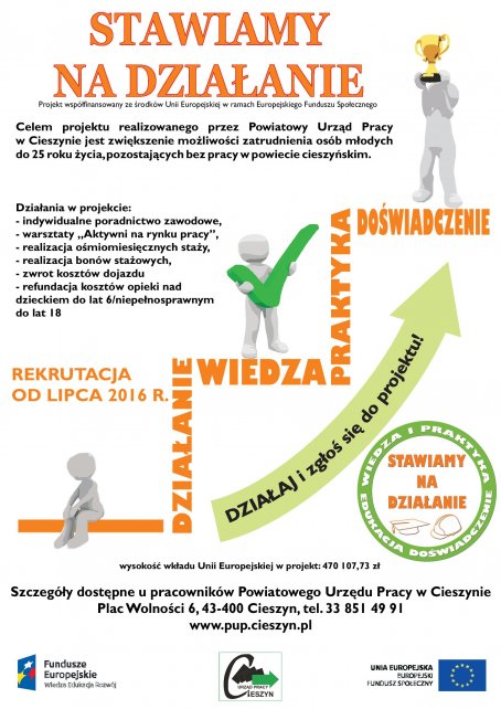 Plakat promujący projekt