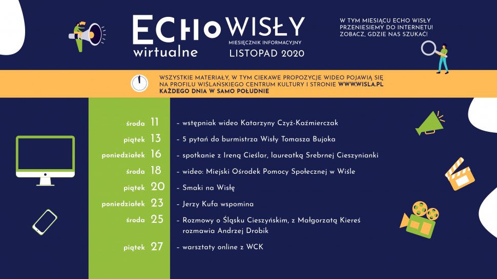 Wirtualne Echo Wisły, listopad 2020